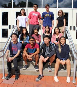 photo of national merit semifinalists 